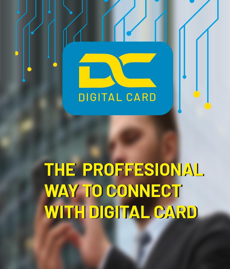 The professional way to connect with digital cards